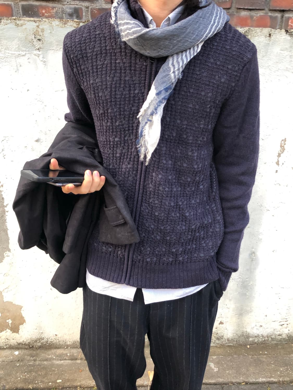 켈빈클라인 집업 가디건 L 상품이미지2