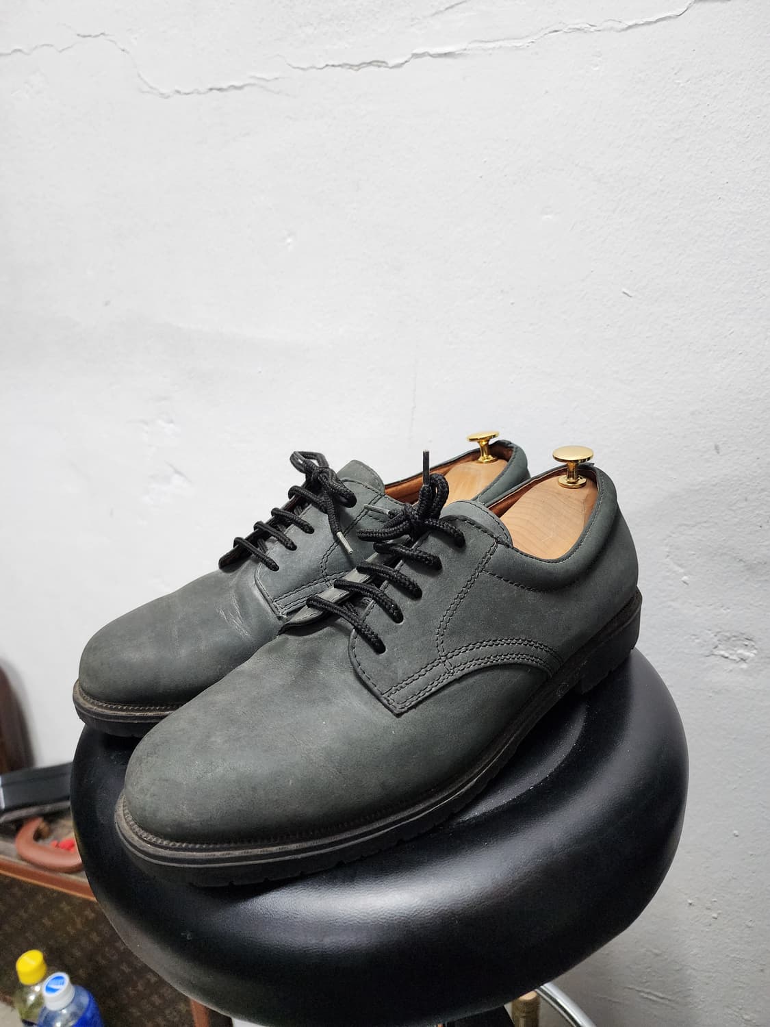 Claybrooke 리얼레더 빈티지 5홀 구두 상품이미지1