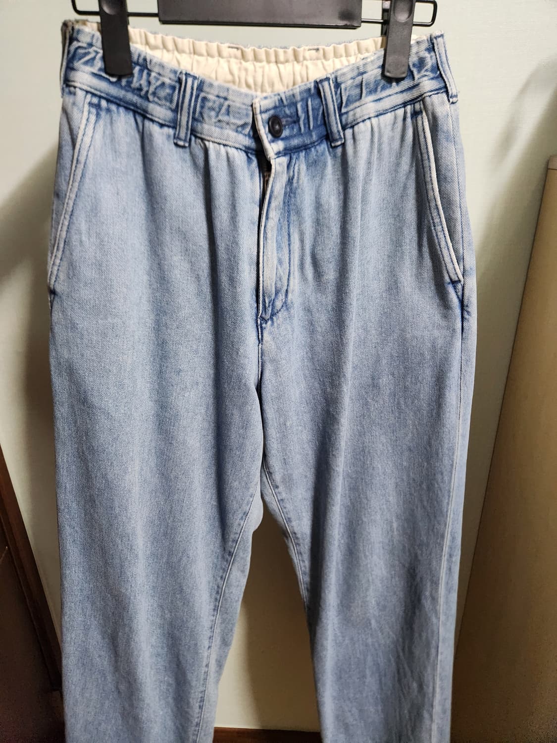 홀리선 25ss 코브 데님 팬츠 상품이미지1