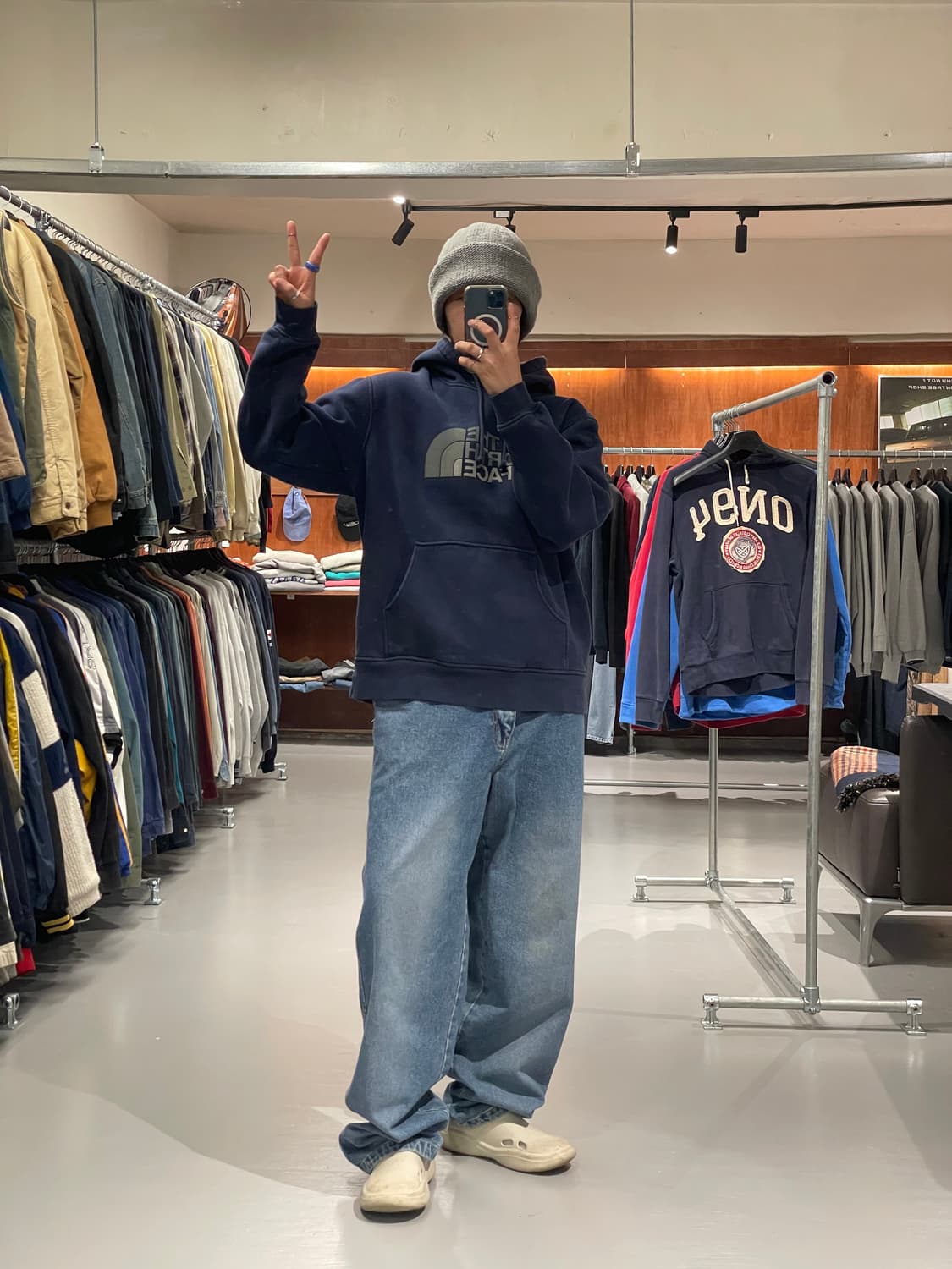 노스페이스 후드티셔츠 상품이미지2