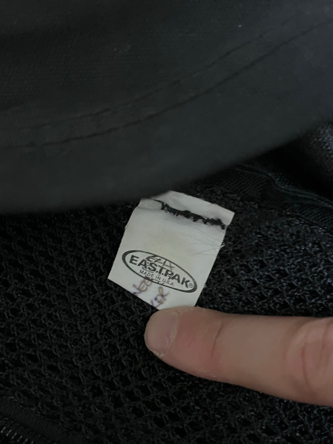 90s eastpak 이스트백 레더 백팩 made in usa 상품이미지4