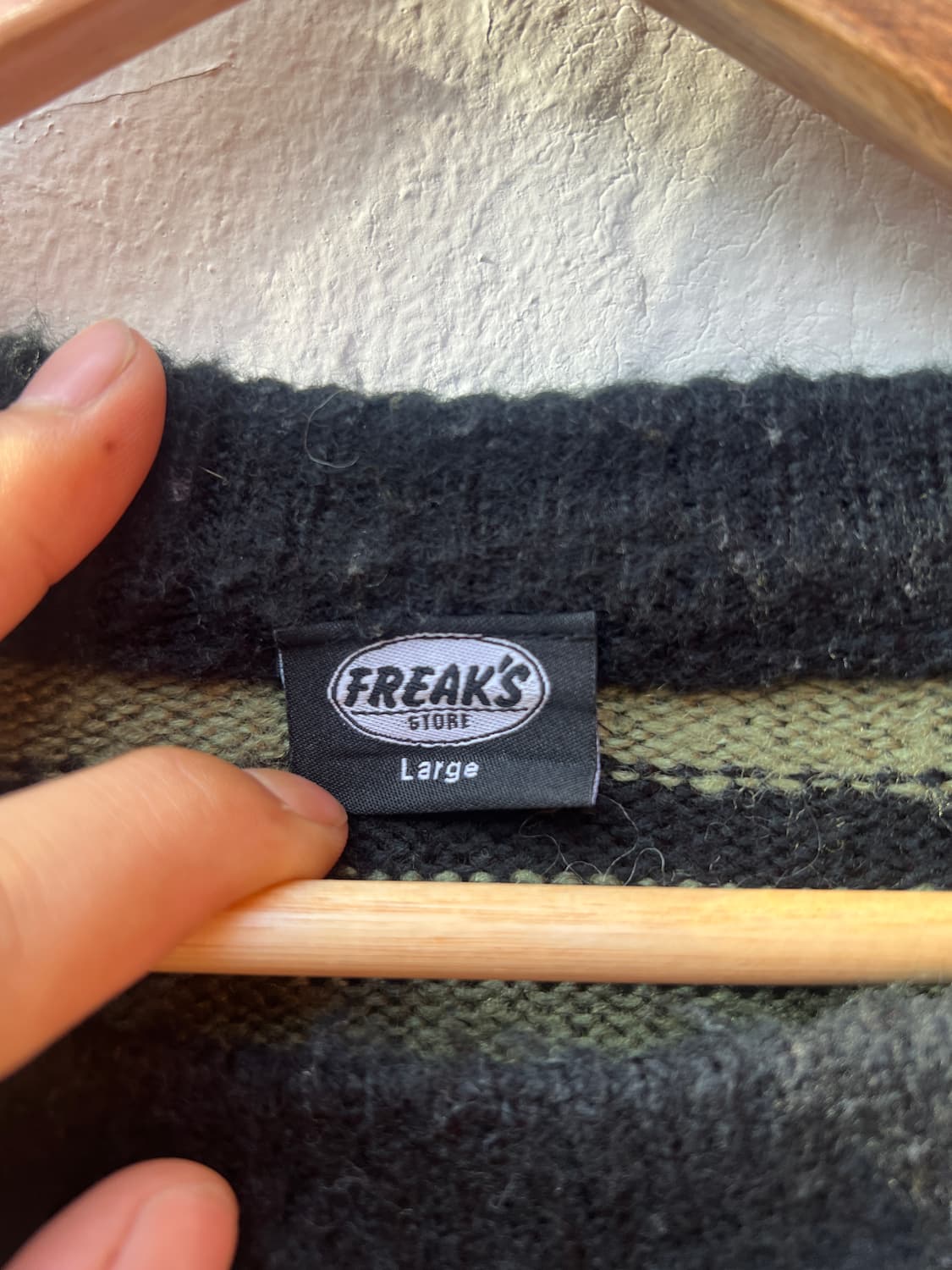 Freak’s Store 프릭스스토어 단가라 니트 상품이미지3
