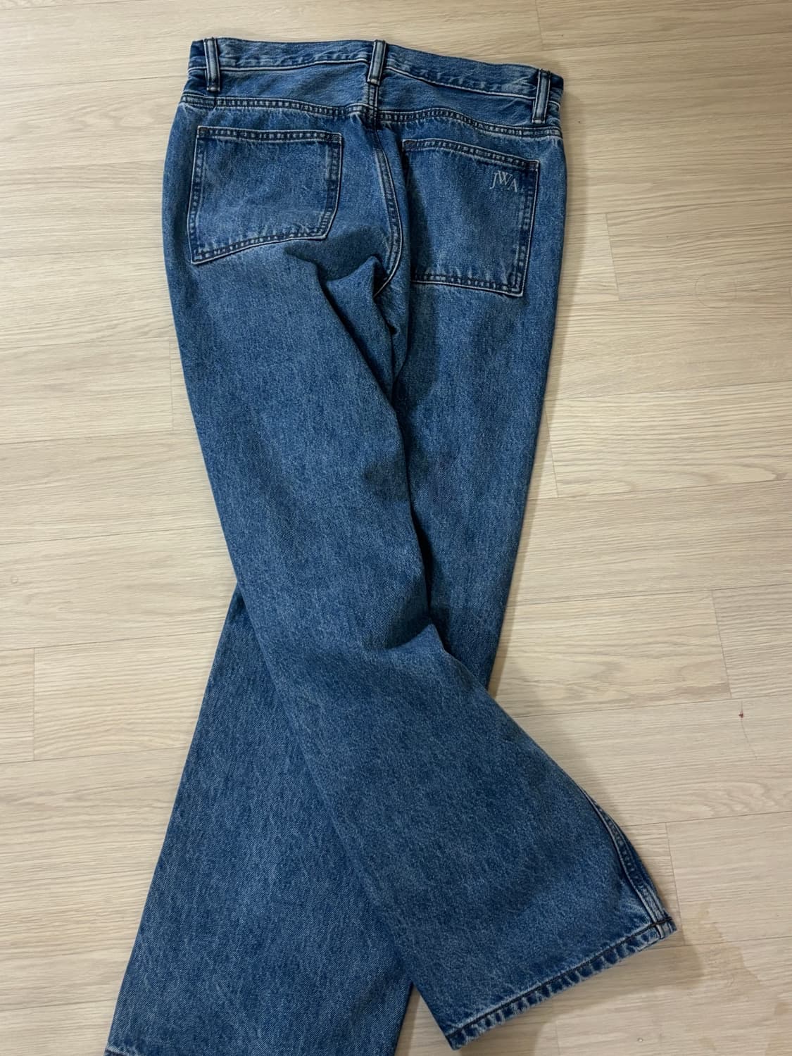 유니클로 x jw 앤더슨 스트레이트 진 65 blue 상품이미지5