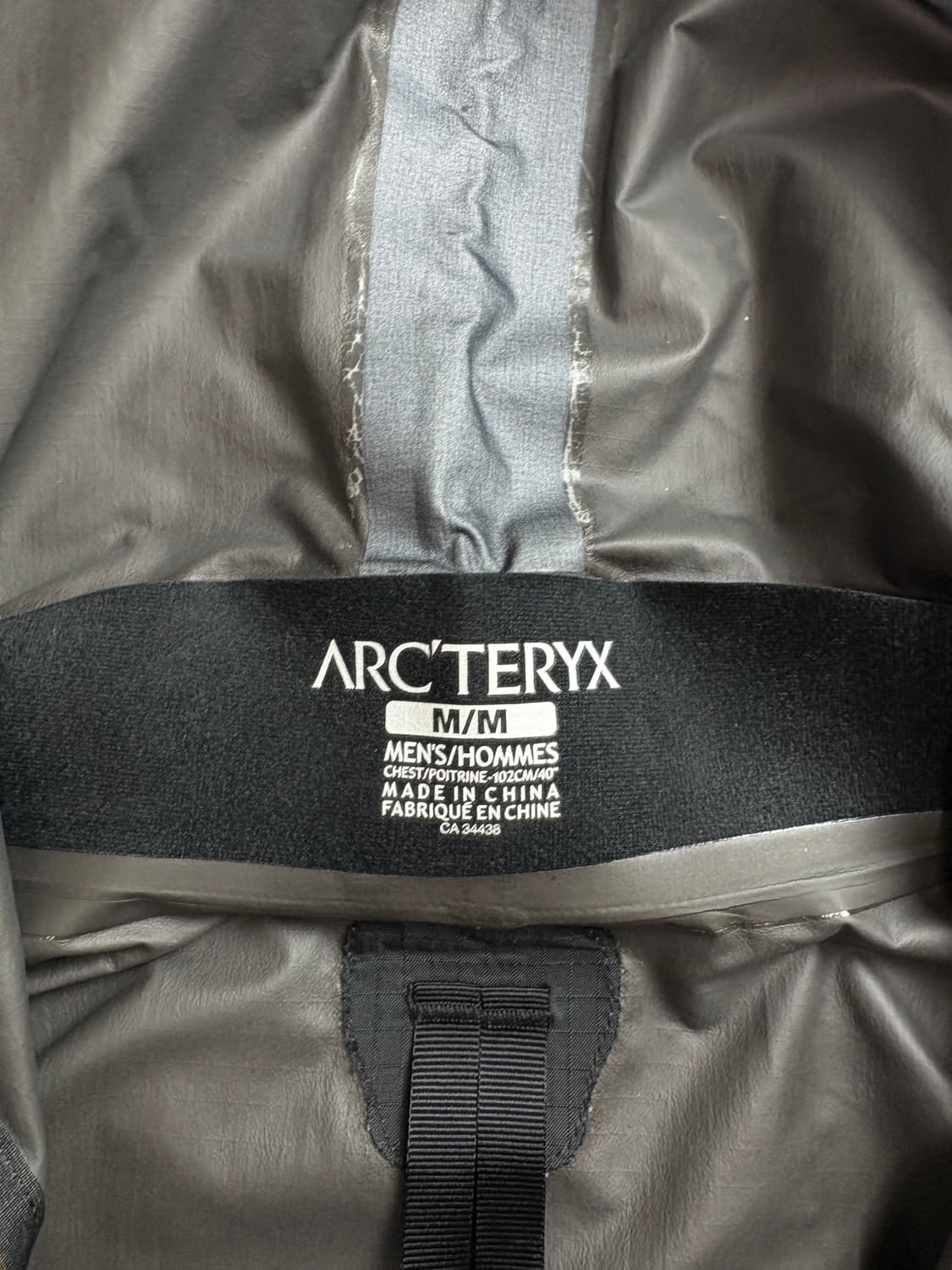 아크테릭스 고어택스 팩라이트 쉘 머스타드 2263 상품이미지5