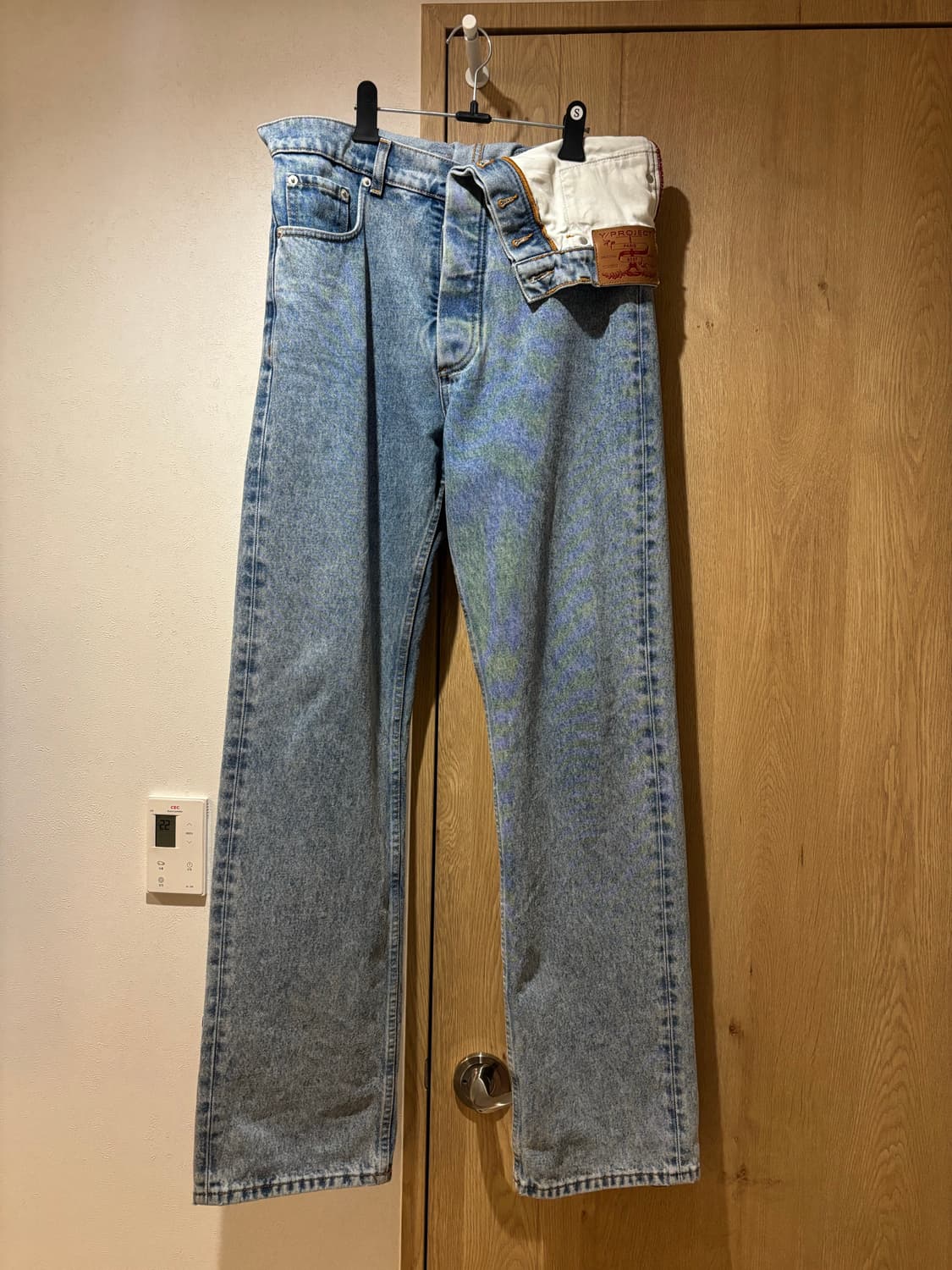 와이프로젝트 비대칭 데님 30 팝니다 상품이미지1