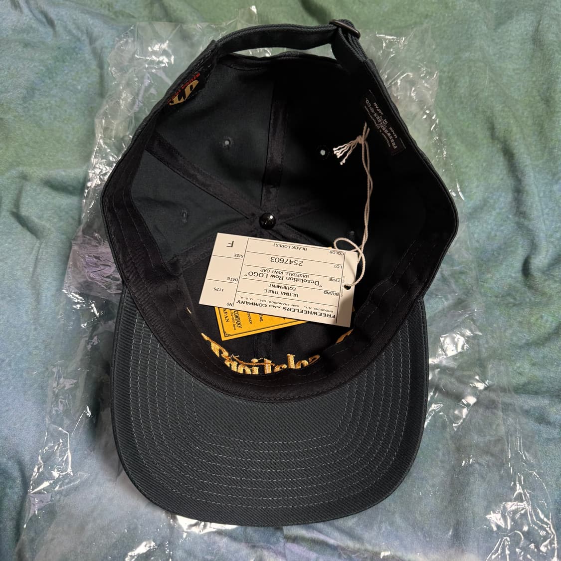 [OS, 새상품]프리휠러스 데솔레이션 로우 한정 자수 볼캡 상품이미지3