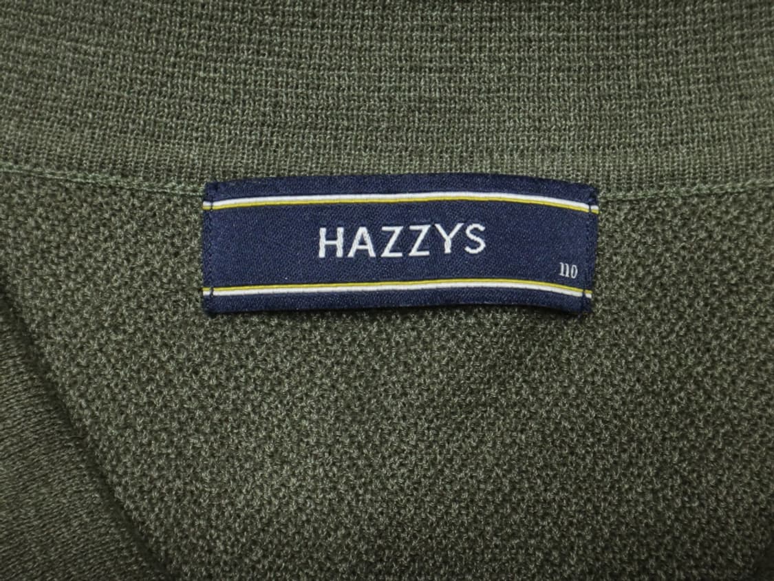 (2XL) HAZZYS 헤지스 면혼방 카라 니트 티셔츠 상품이미지9