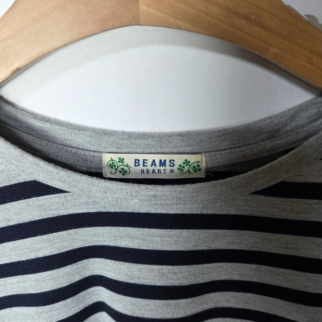 [Beams heart] 빔즈 스트라이프 포켓 롱슬리브 상품이미지5