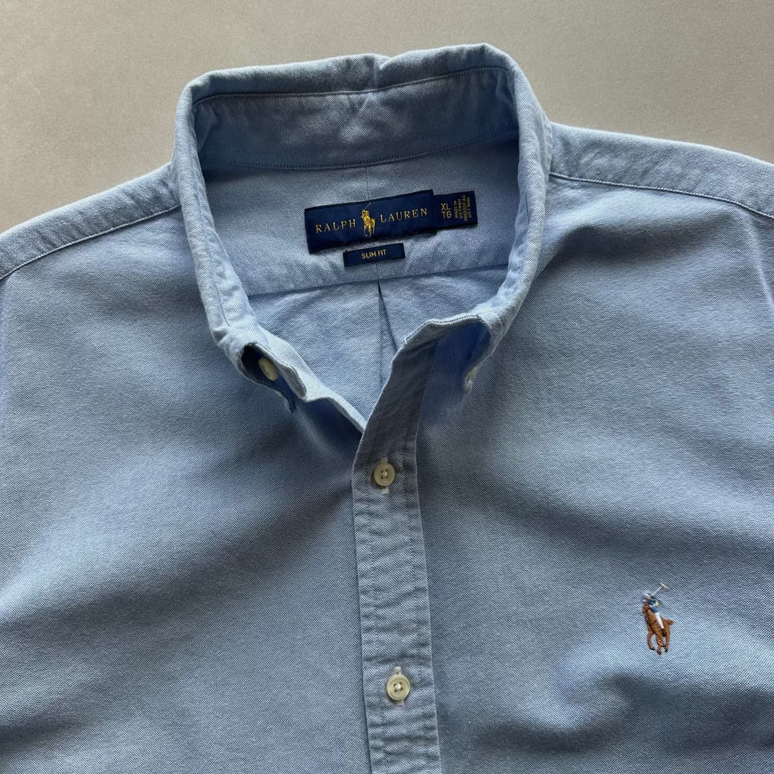 [XL]폴로 랄프로렌 슬림핏 옥스포드 셔츠 상품이미지9