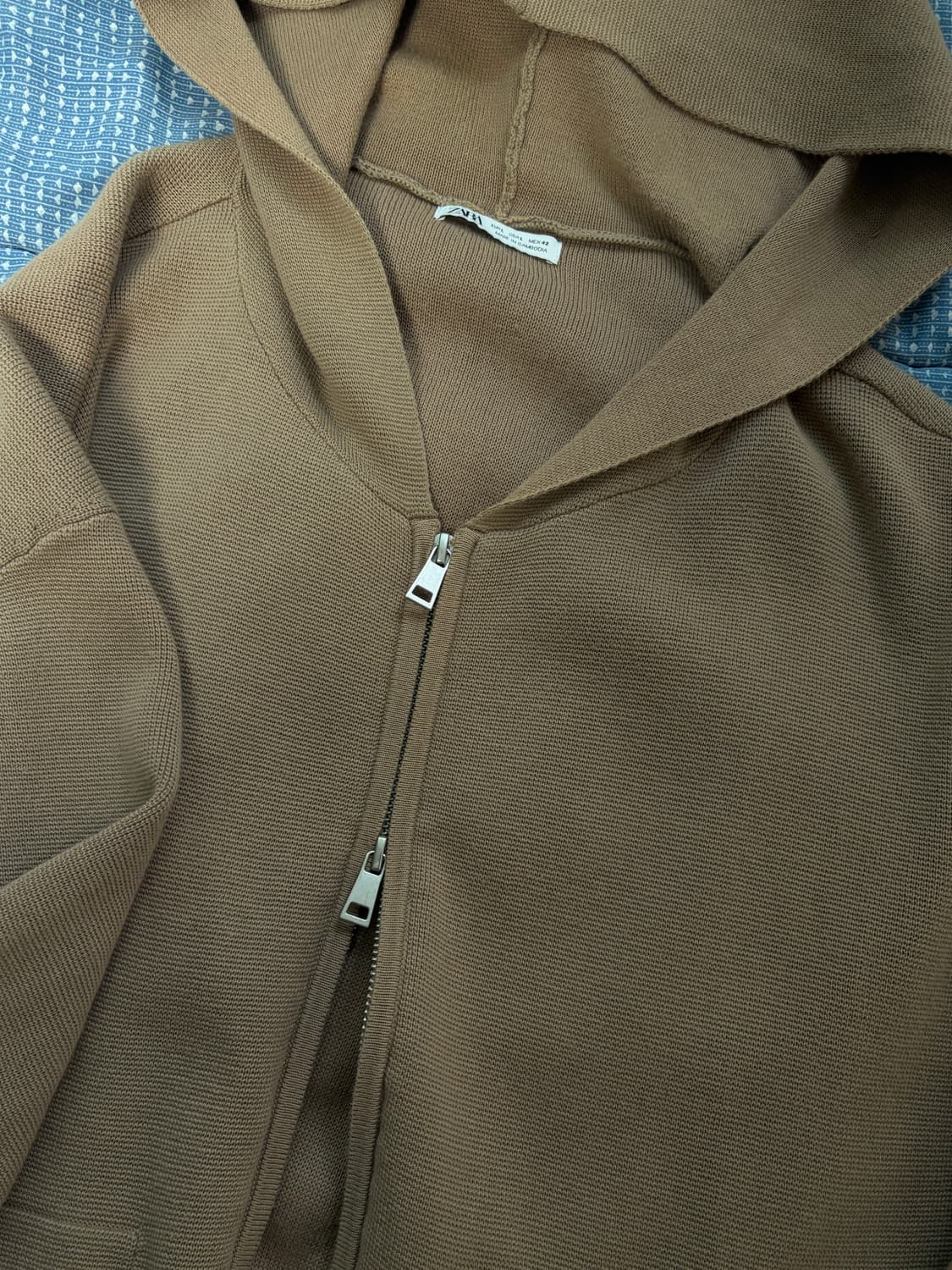 zara 자라 니트 후드집업 L 사이즈 상품이미지4