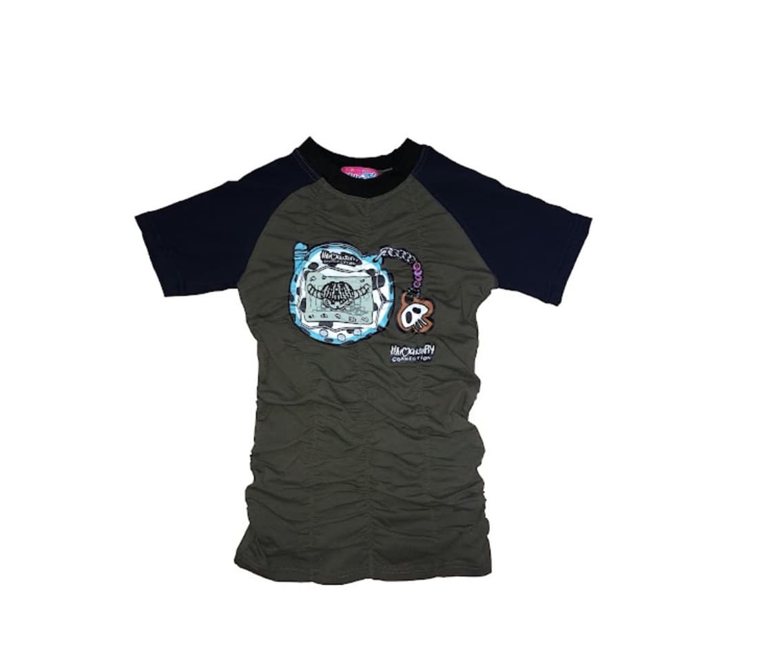 Tamago Friends T shirt-khaki 상품이미지1