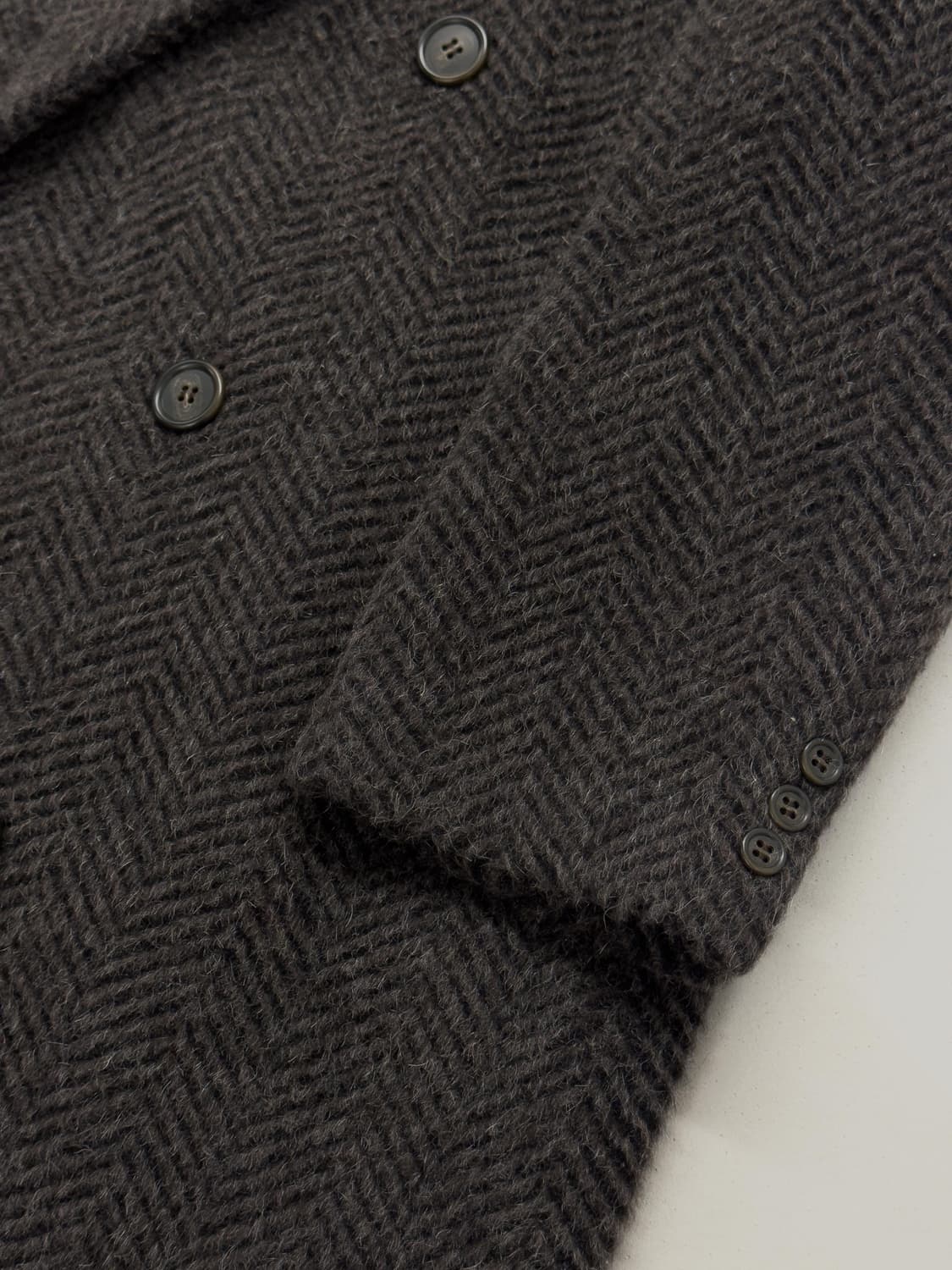 헤링본 트위드 코트 상품이미지5