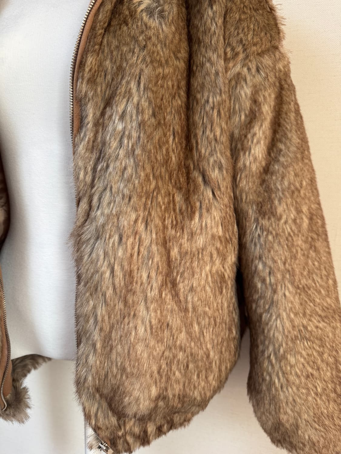 후드 탈부착 퍼 자켓 점퍼 상품이미지8