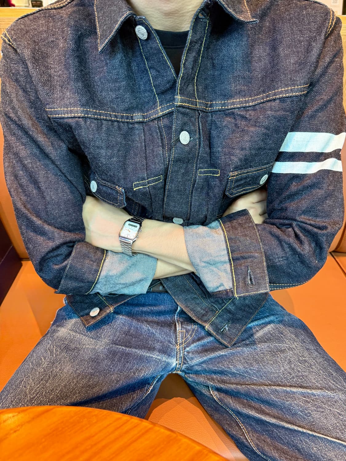 모모타로 2세대 데님자켓 상품이미지1