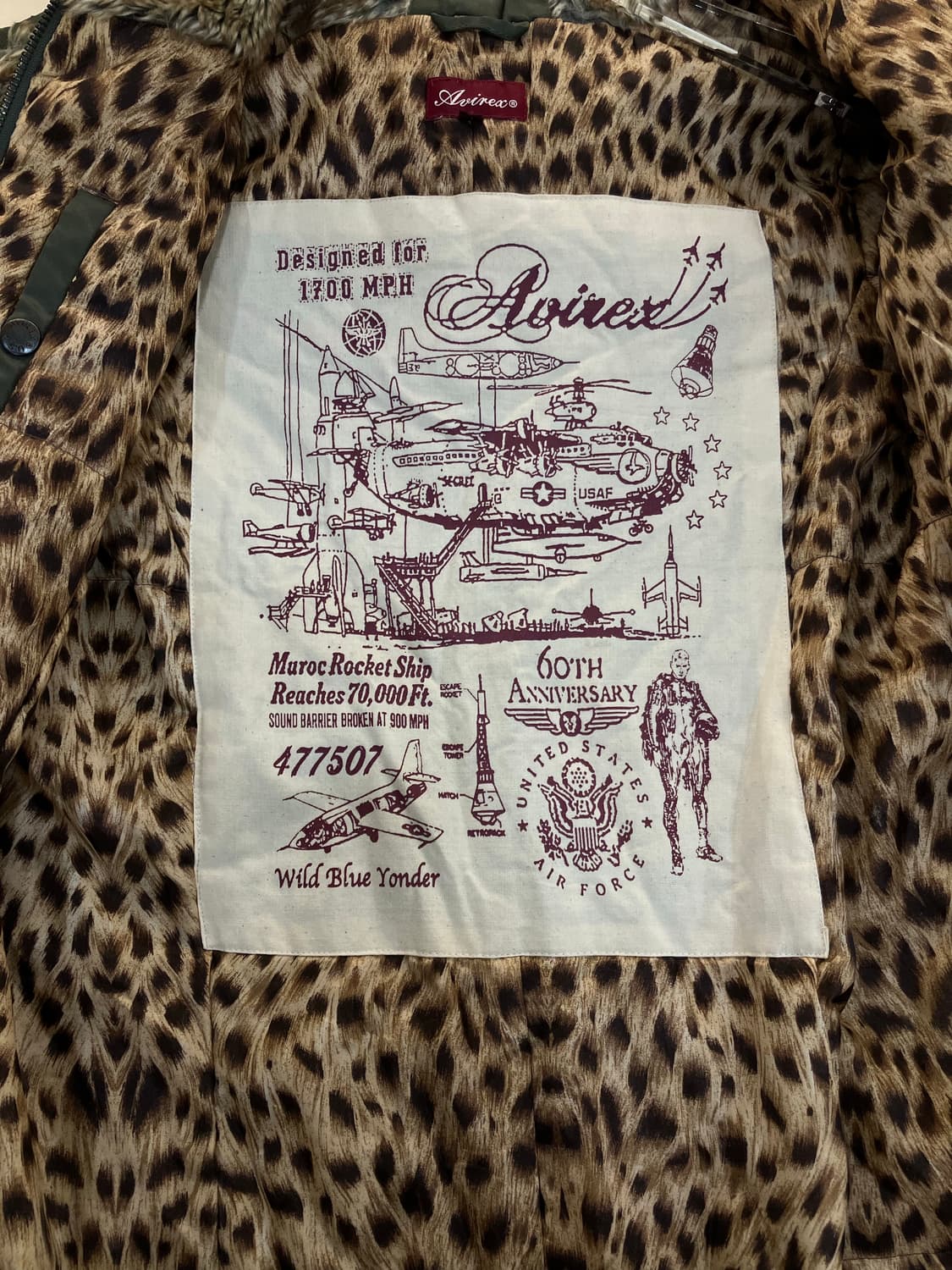 Avirex 아비렉스 N-3B 플라이트 자켓 S 상품이미지3