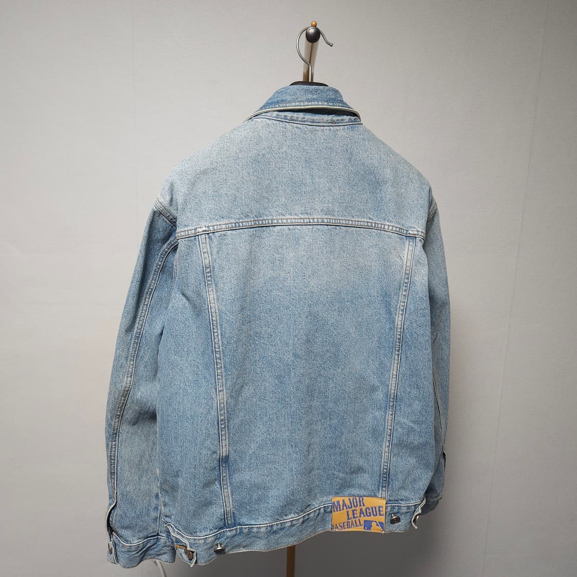 L ) MLB LA 다저스 데님 청자켓 상품이미지3