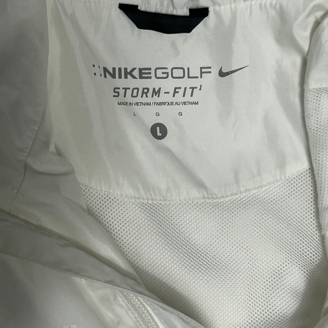 L 나이키 골프 화이트 바람막이 상품이미지4