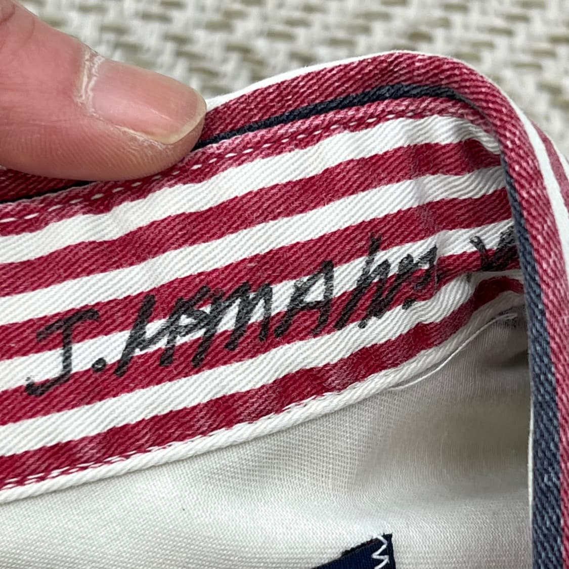 랭글러 스트라이프 워크셔츠 r3378 상품이미지5