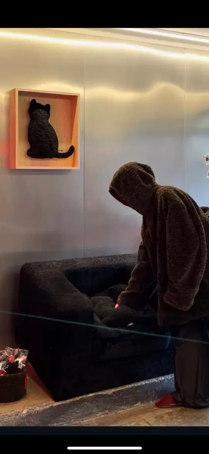 아모멘토 KBF(키티버니포니) Fur oversized robe 상품이미지2