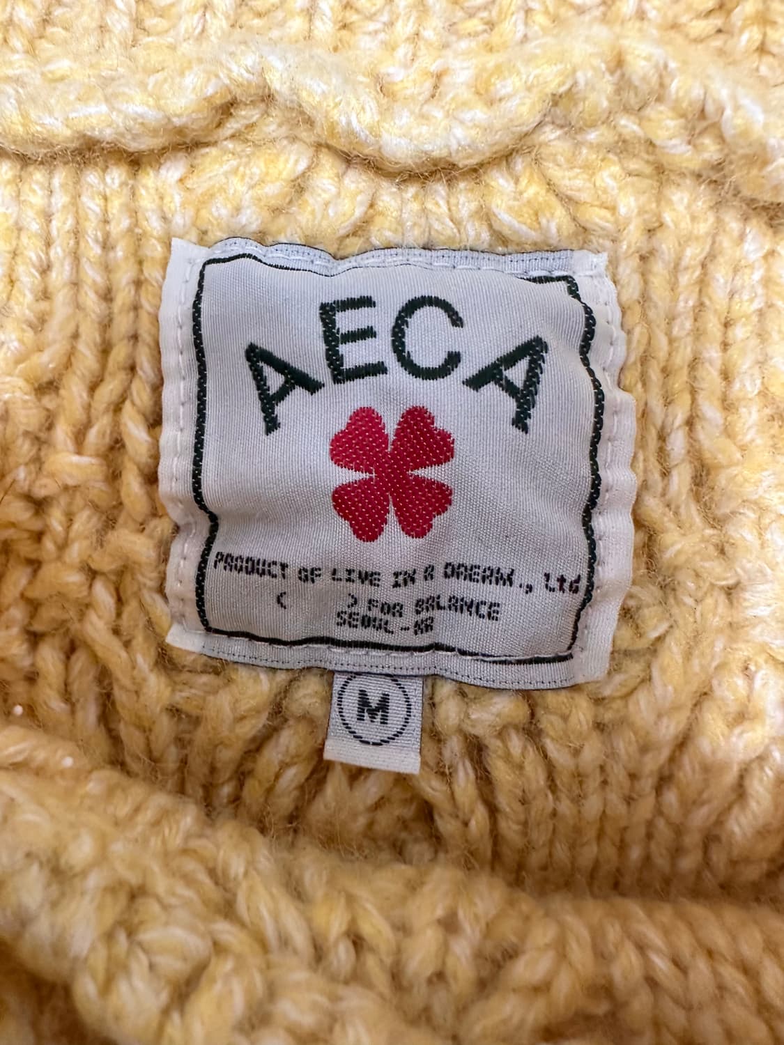 AECA 에이카 니트 스웨터 상품이미지5