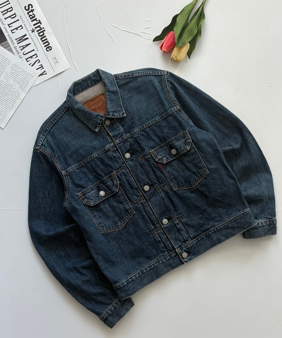 리바이스 90's 557 XX Type II 트러커 자켓 상품이미지1