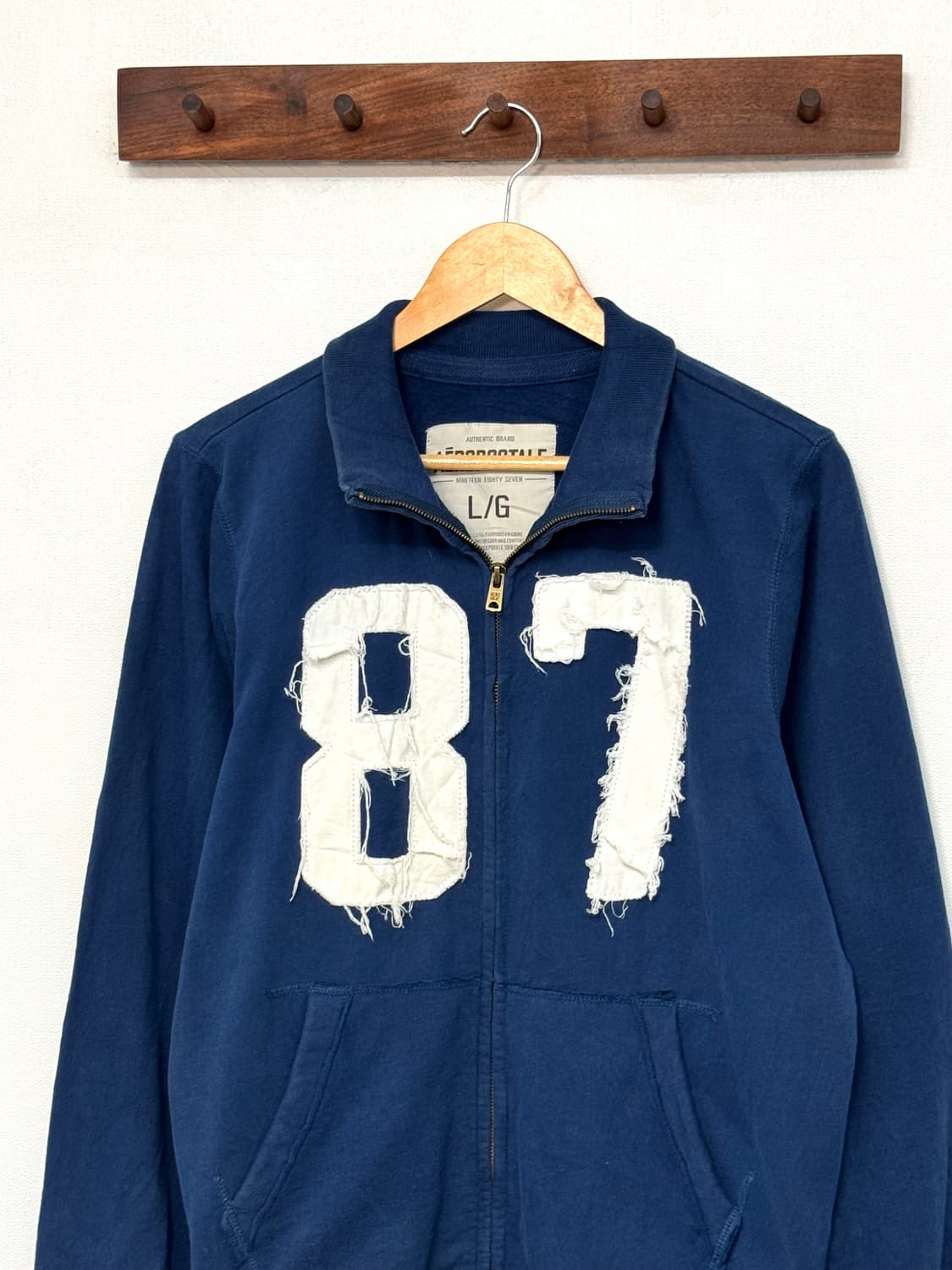 Aéropostale 87 damaged zip up 상품이미지1
