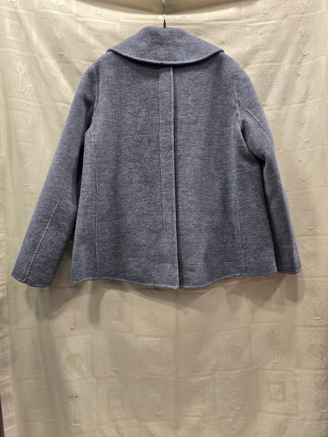 프렐린 PRELIN 핸드메이드 그레이 울 혼방 코 자켓 66 상품이미지5