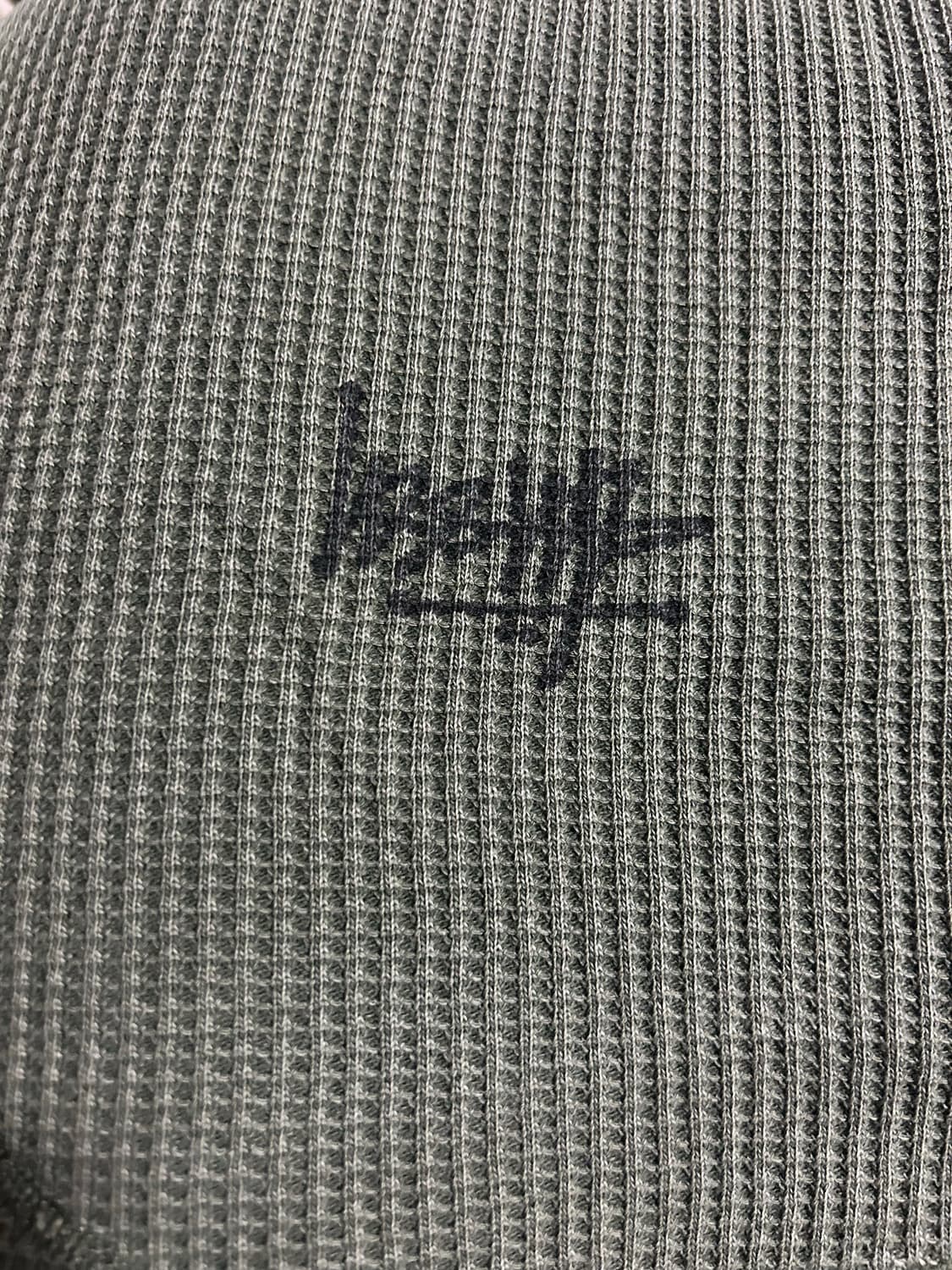 스투시 써멀 롱슬리브(와플 니트) xl 상품이미지3