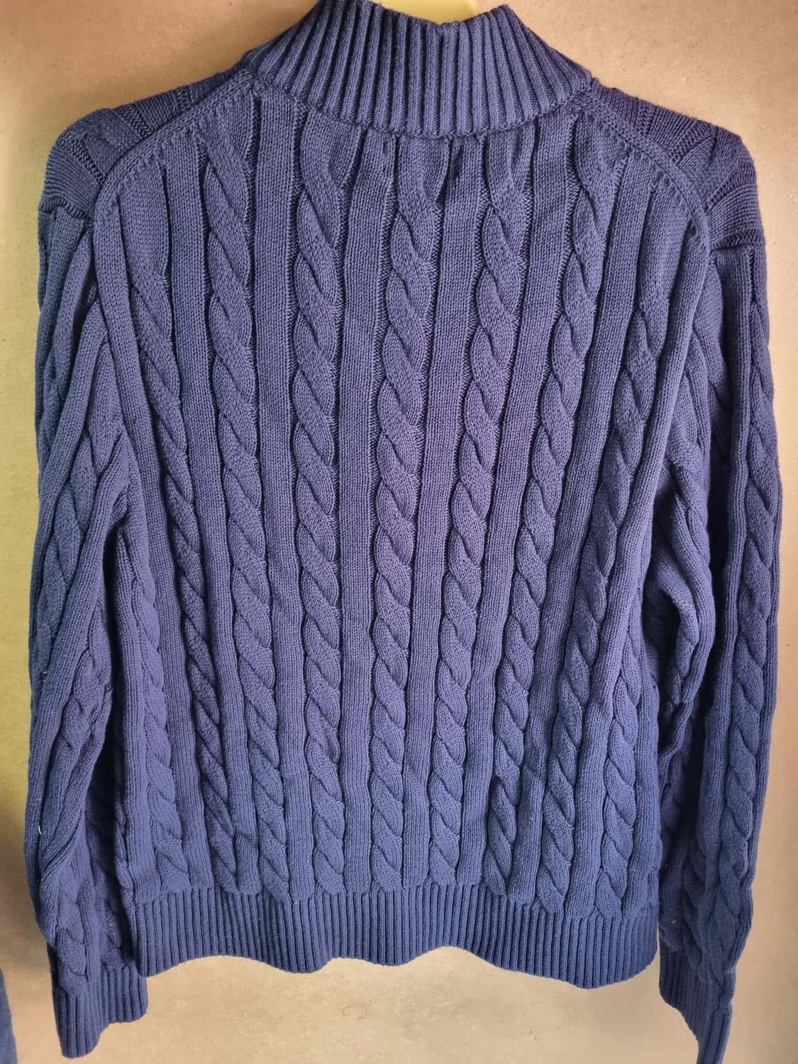 폴로랄프로렌 남성 꽈배기 반집업 니트  상품이미지2