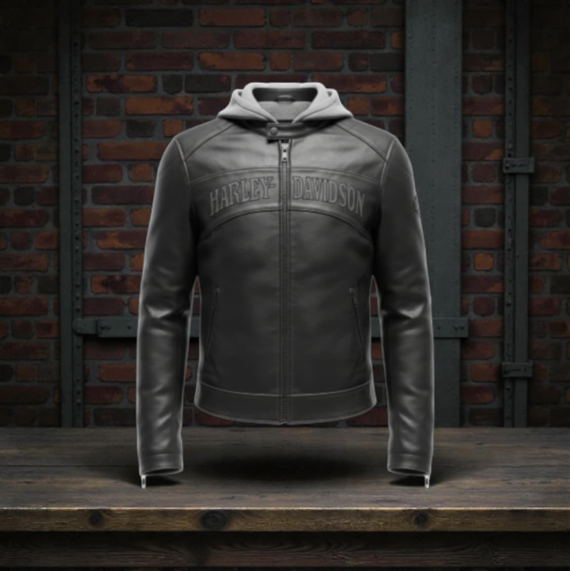 Harley-Davidson 여성용 레더 자켓 (정품) / S 상품이미지1