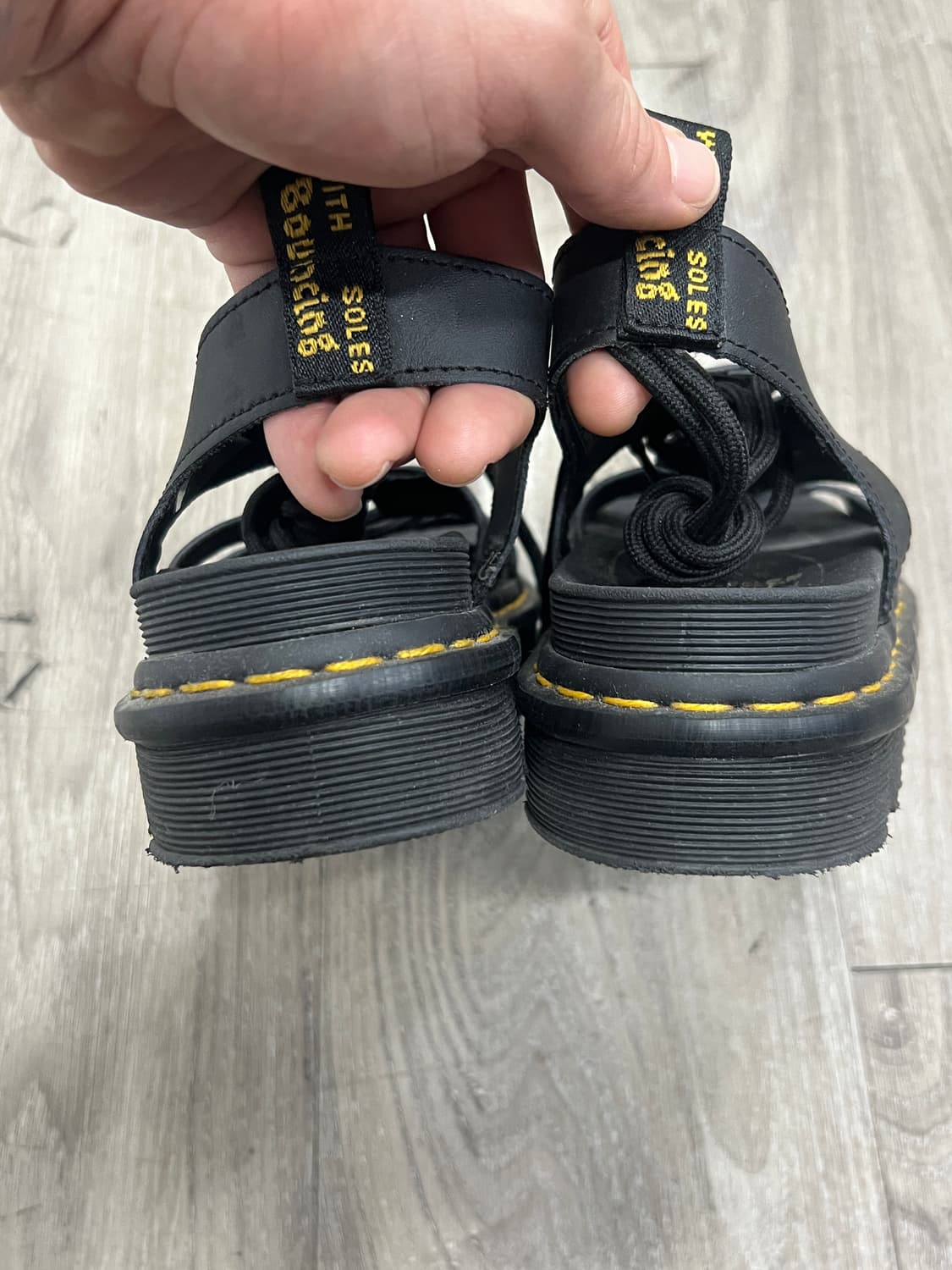 Dr martens 닥터마틴 나틸다 블랙 샌들 상품이미지5