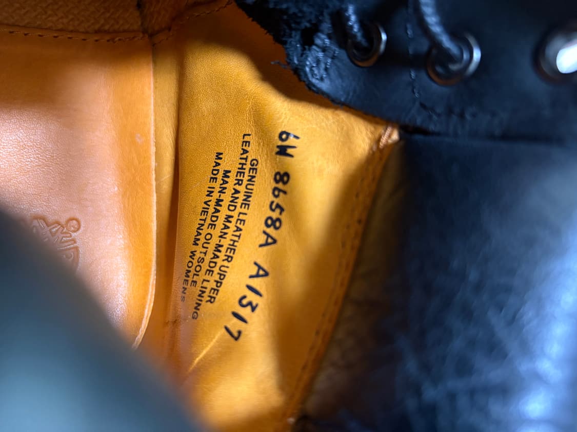 팀버랜드 프리미엄 6인치 워커 부츠 블랙 230 상품이미지7