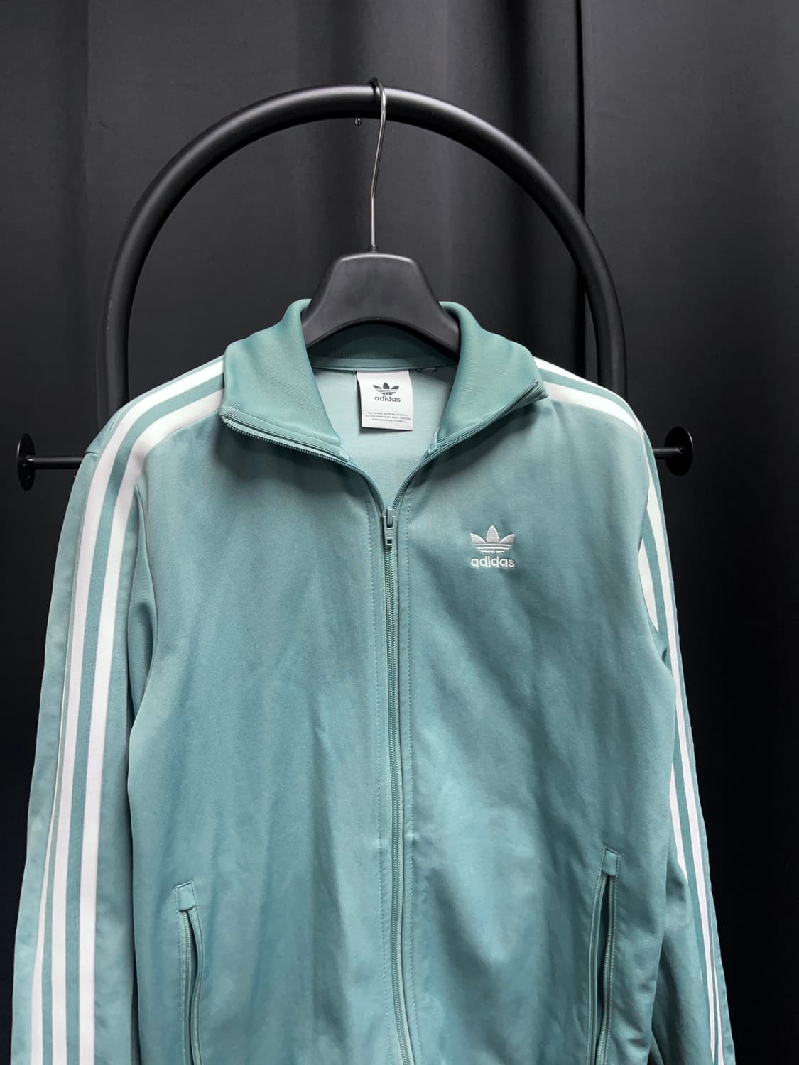 아디다스 파이어버드 베켄바우어 트랙탑 져지 민트 그린 상품이미지2