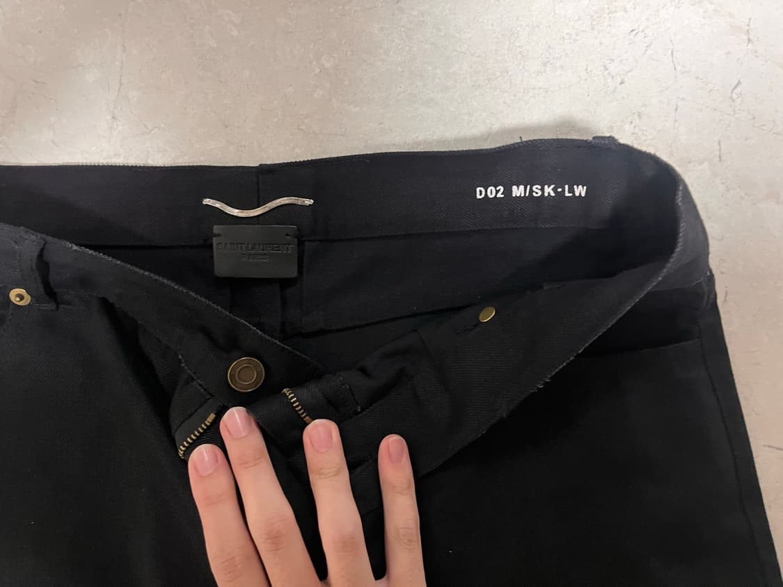 생로랑 Saint Laurent 15s hedi denim jean 상품이미지3