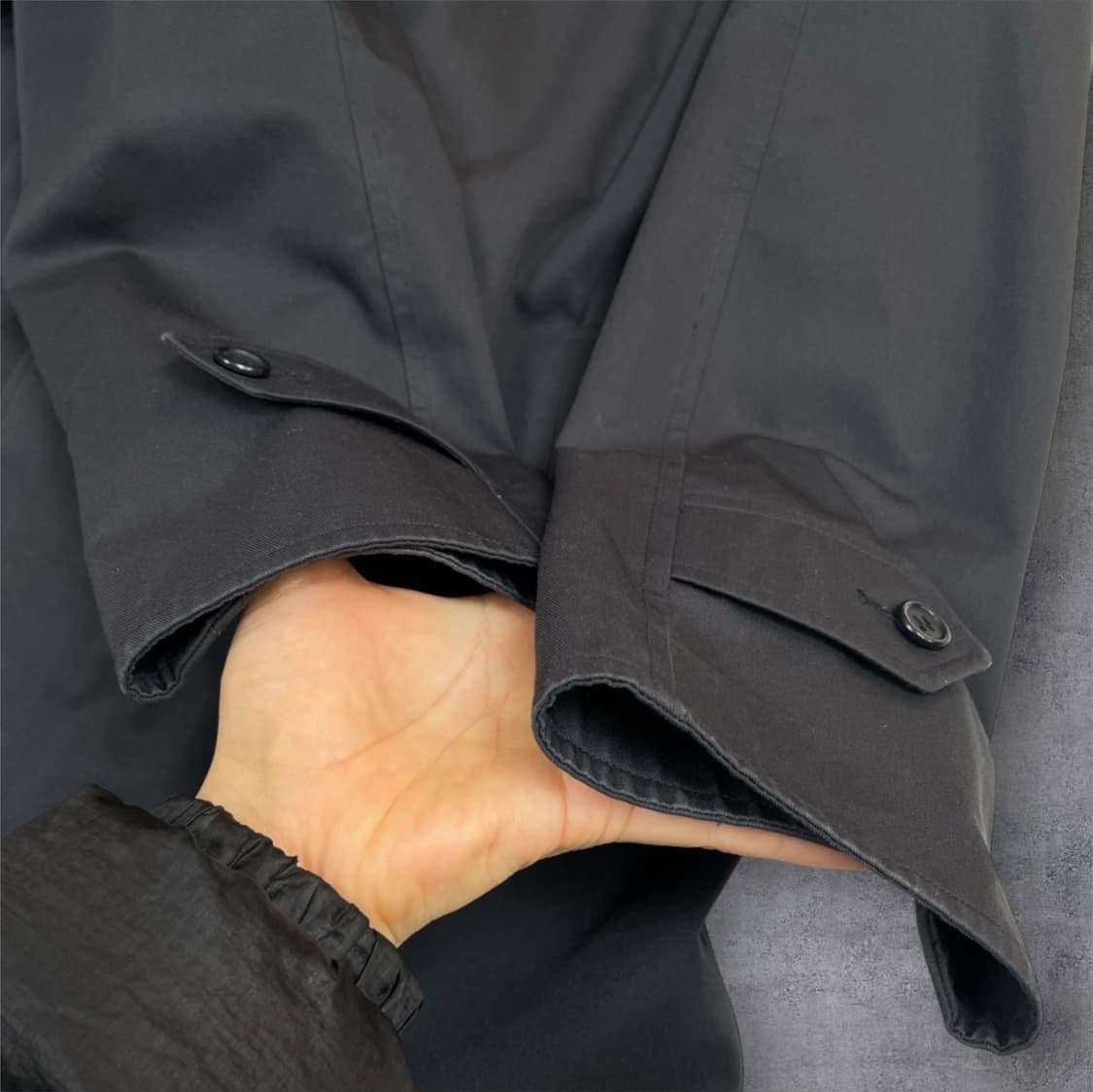 버버리 Burberry 다크차콜  런던 클래식 싱글 맥코트 롱코트 46 상품이미지8