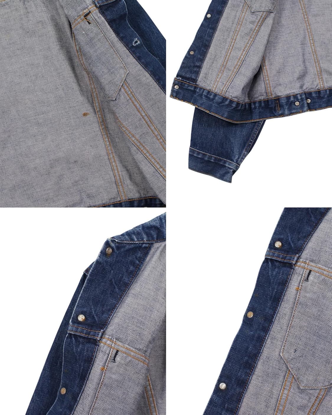 1970s USA 리바이스 70505 데님 자켓 빈티지 미국제 상품이미지8