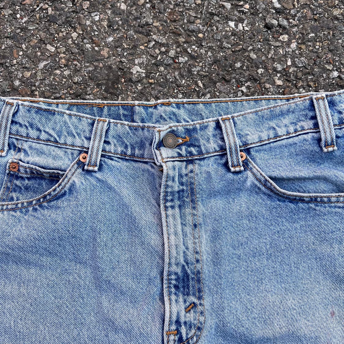 90s (33) USA Levis 550 데님 쇼츠 상품이미지3