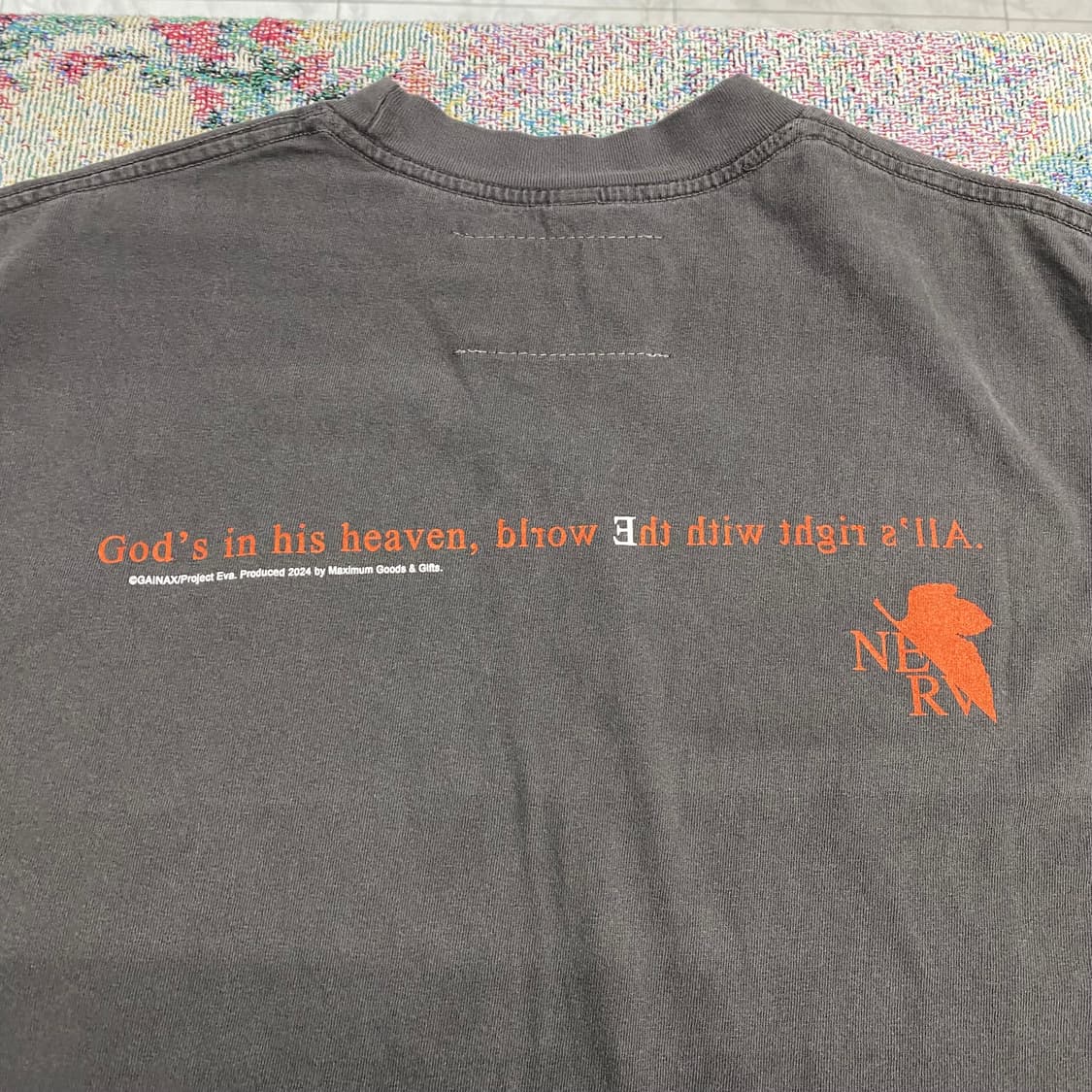 에반게리온 레이 부틀렉 애니메이션 티셔츠 상품이미지9