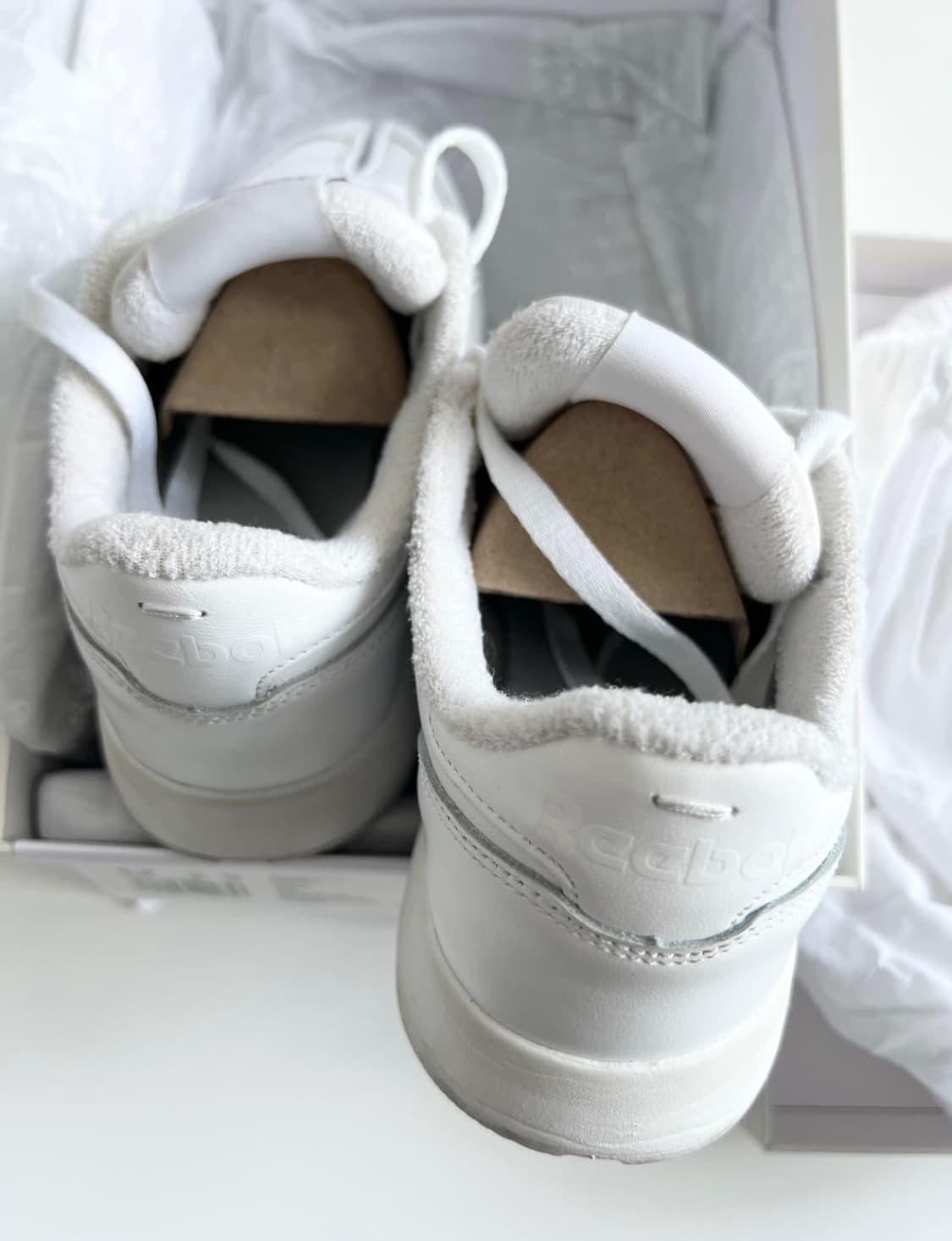 메종 마르지엘라 x 리복 타비 스니커즈 화이트 상품이미지3