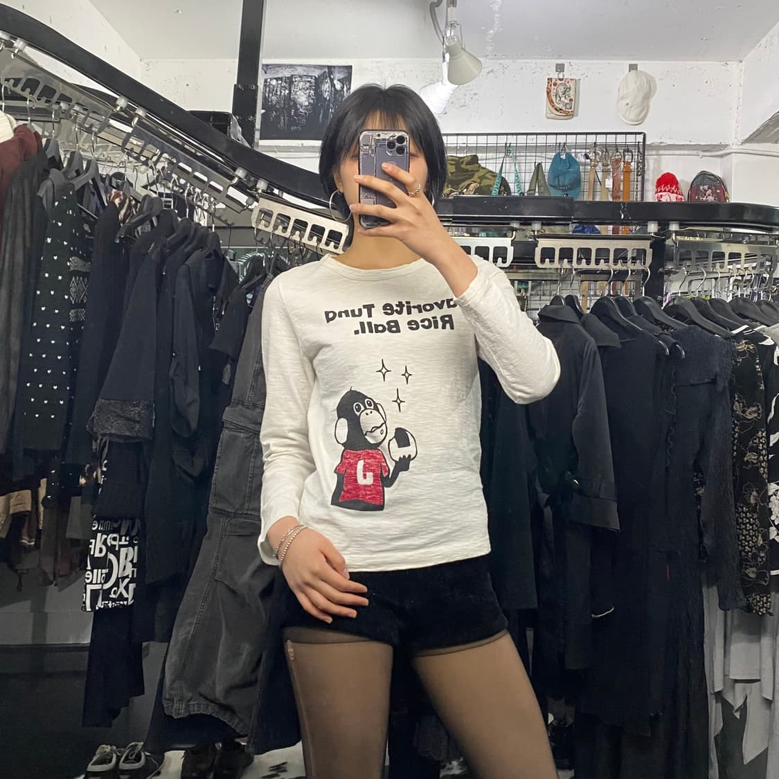 Free 몽키 프린팅 롱슬리브 상품이미지1