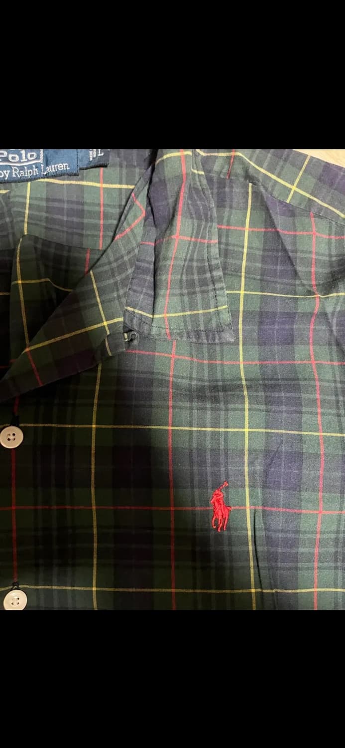 폴로랄프로렌 반팔체크셔츠 상품이미지2