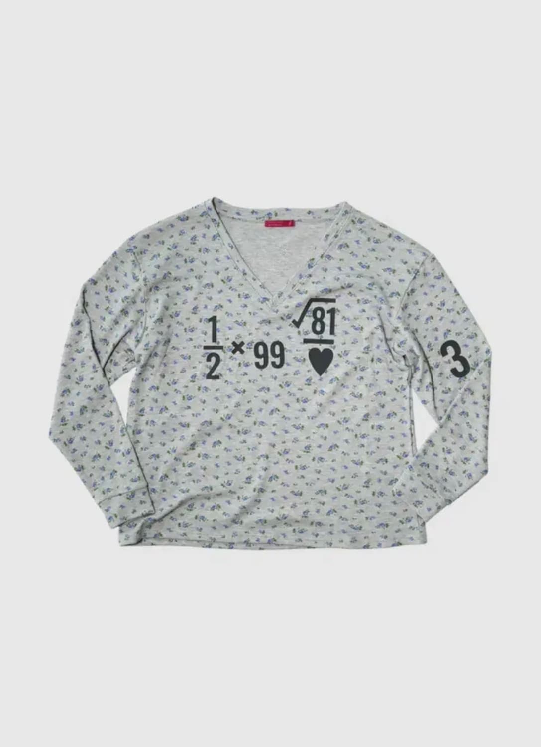 인앤양하모니 루트 브이넥 그레이 상품이미지1