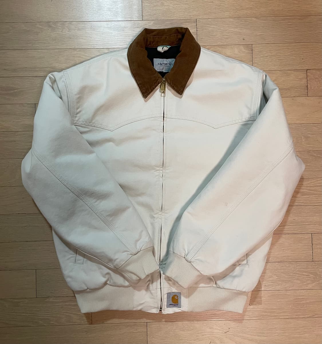 칼하트 WIP OG 산타 페 자켓 솔트 에이지드 캔버스 - 윈터 상품이미지2