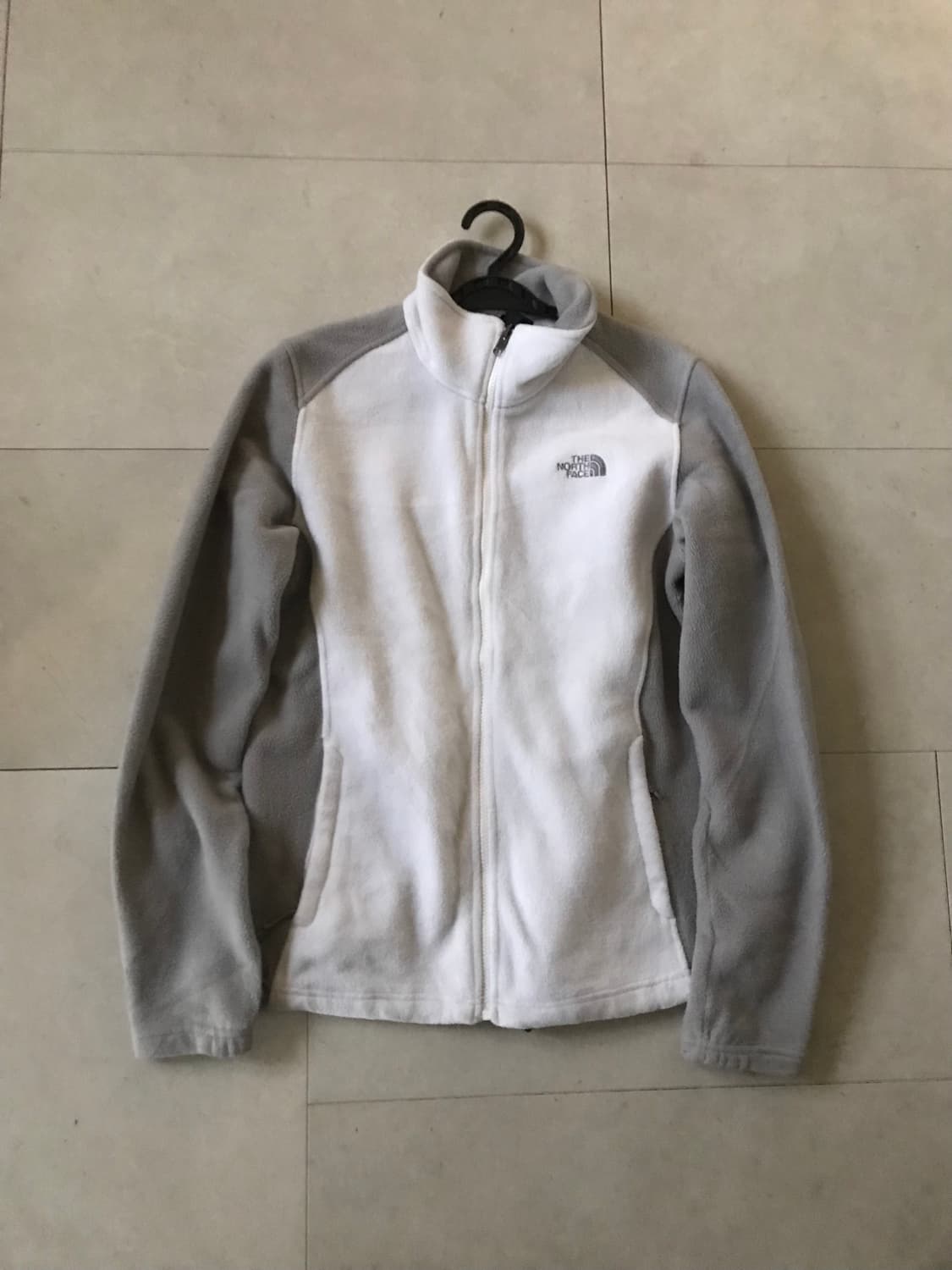 노페 화이트 그레이 나그랑 후리스 상품이미지8