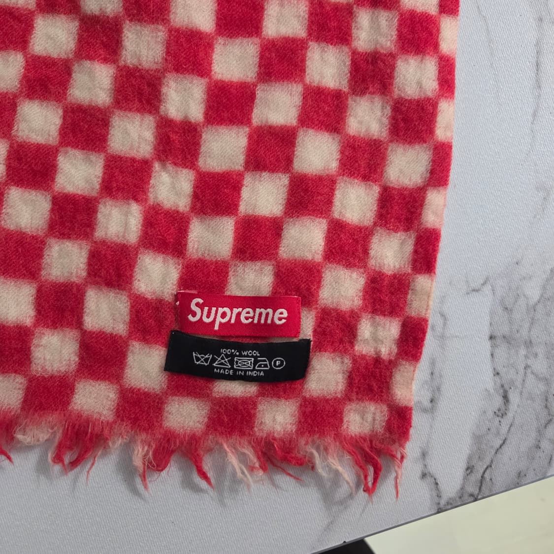 슈프림 체크 머플러(Supreme) 상품이미지3