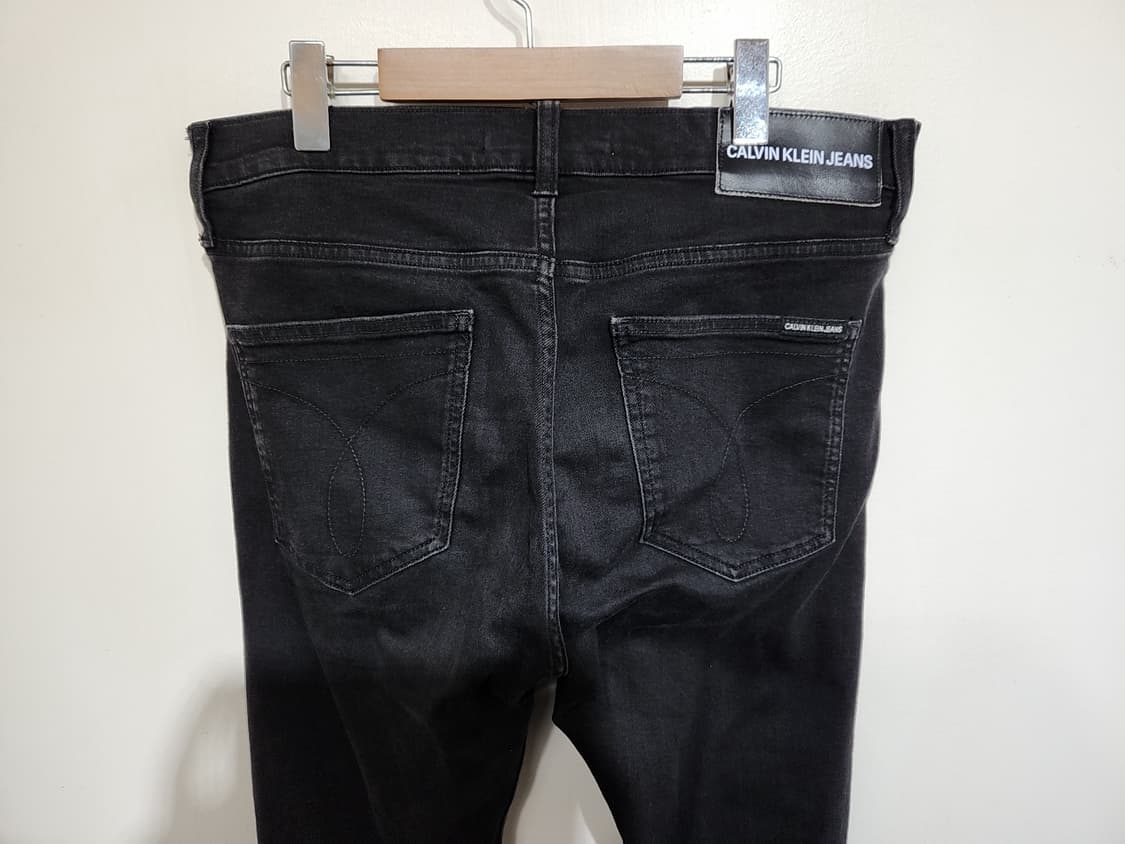 (34) 캘빈클라인 청바지 블랙진 스판 CK 데님팬츠  상품이미지6
