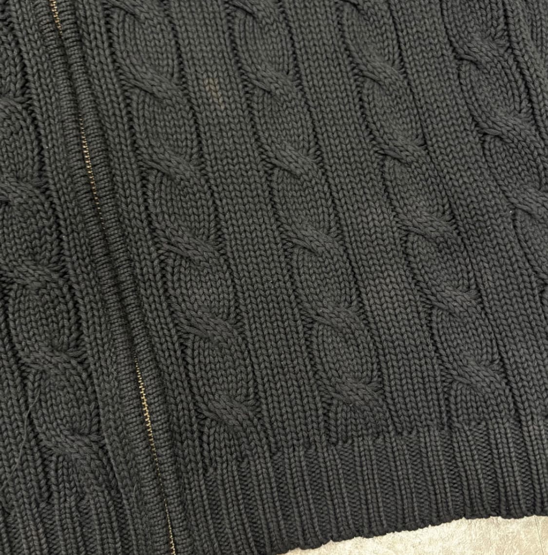 폴로 랄프 로렌 케이블 니트 집업 상품이미지5