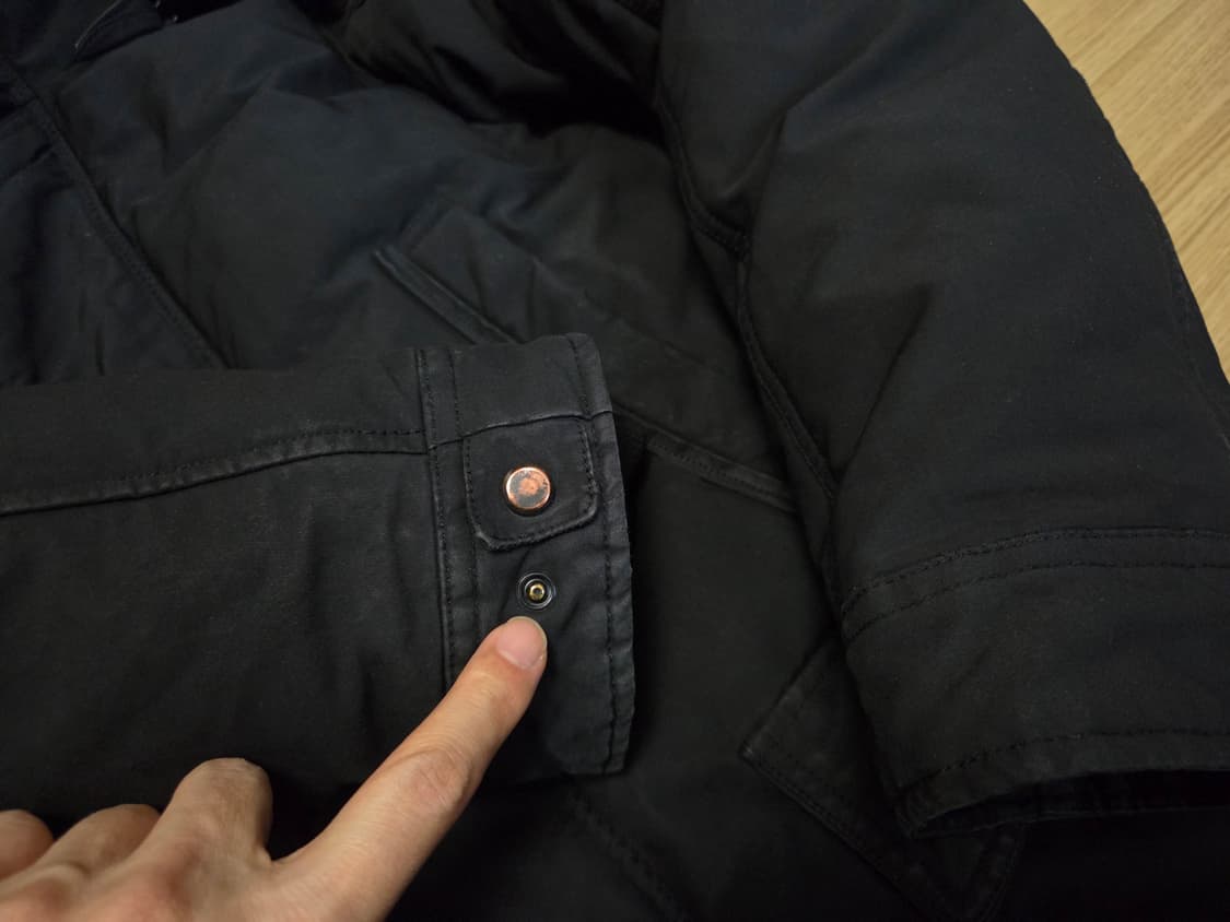 질스튜어트 뉴욕  너구리퍼 구스 다운 패딩 점퍼 상품이미지8