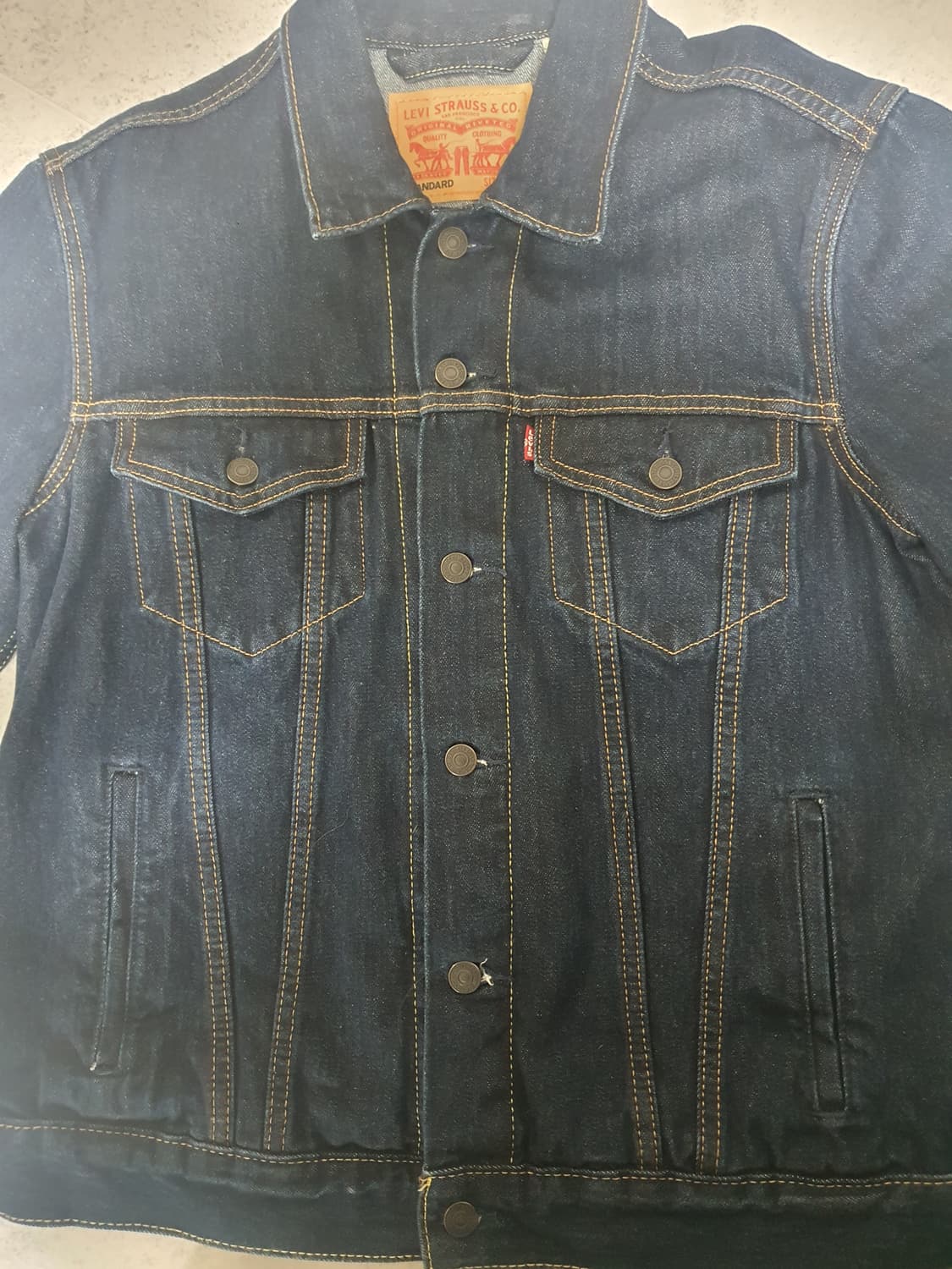 리바이스 데님자켓 타입 3 사이즈 M 상품이미지3