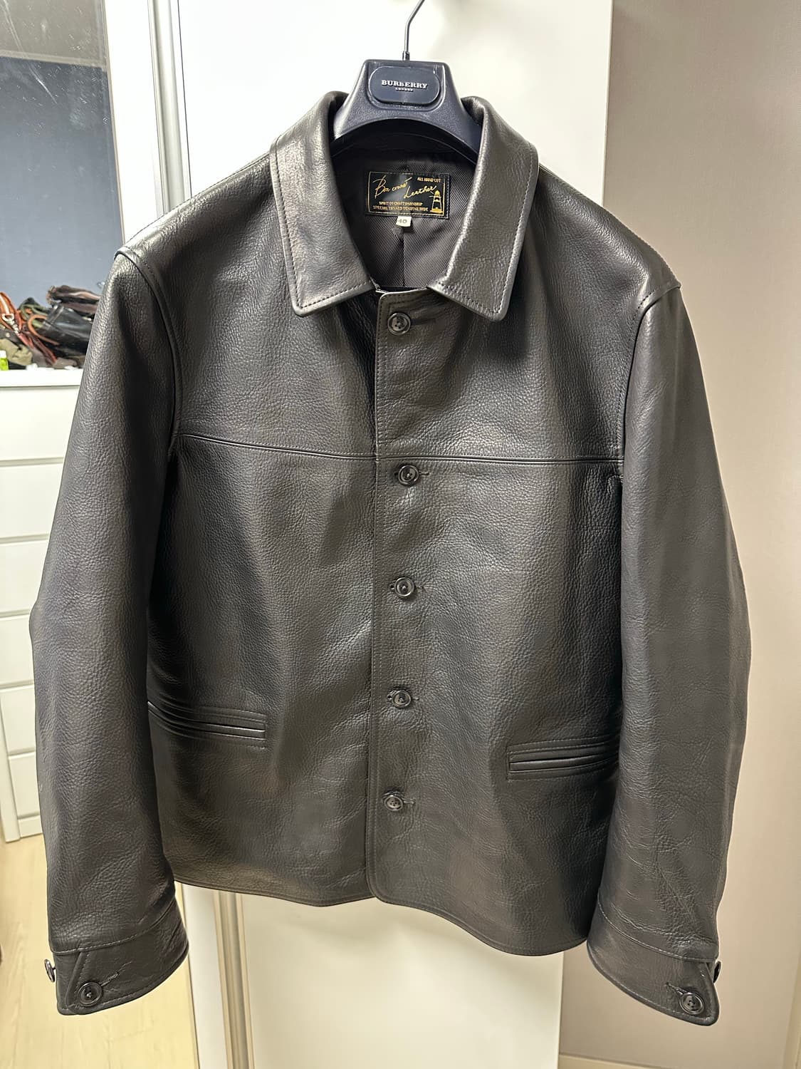 본쿠라 샤샤레더 카코트 40 새상품 상품이미지1